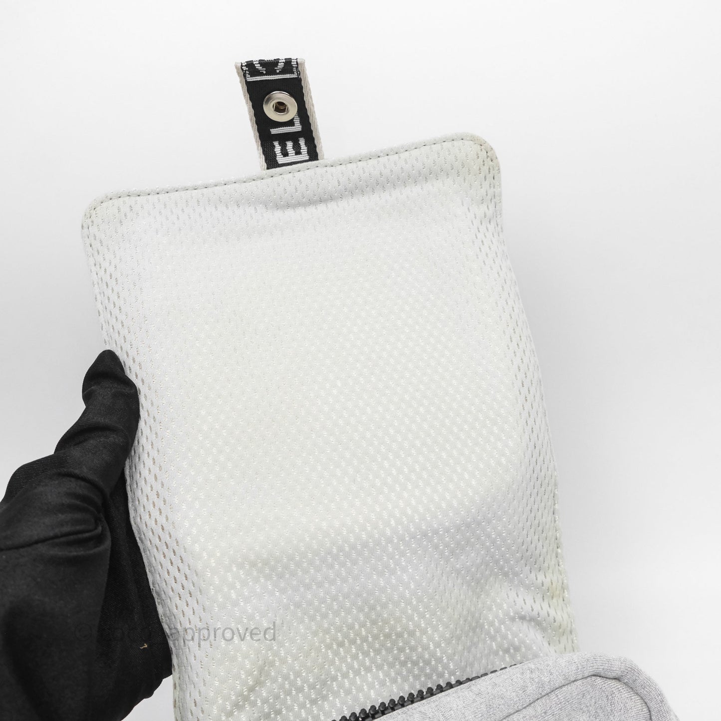 Chanel CC Logo Sport Waist Bag Grey