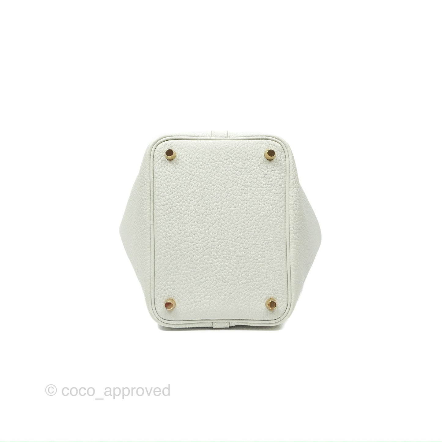 Hermès Picotin Lock 18 Gris Neve Taurillon Clemence Gold Hardware
