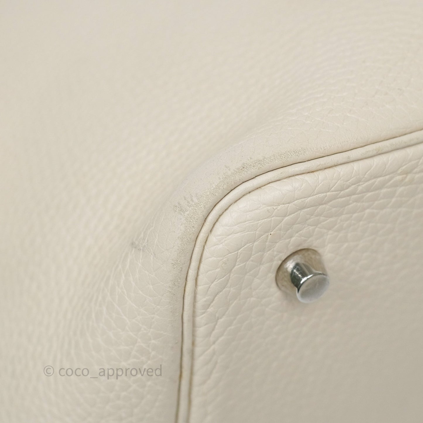 Hermès Picotin 22 Beton Clemence Palladium Hardware