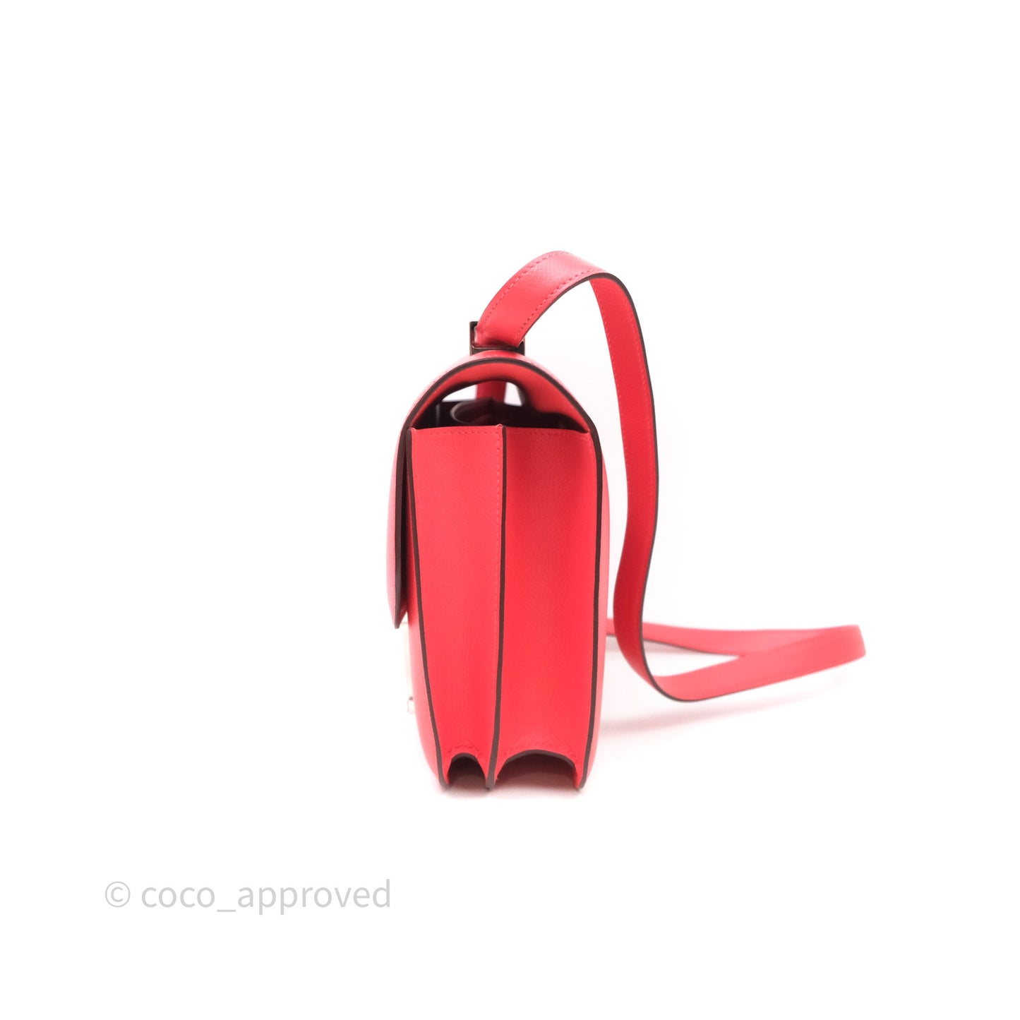 Hermès Constance 24 Rose Jaipur T5 Epsom Palladium Hardware