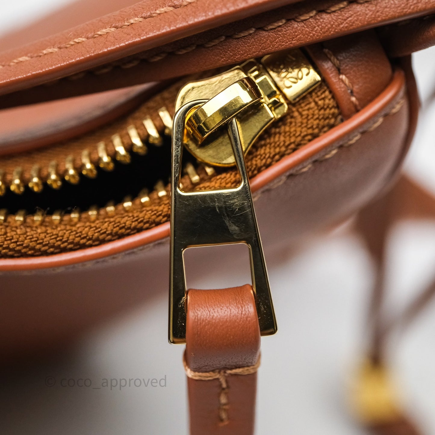 Loewe Mini Hammock Shoulder Bag Brown