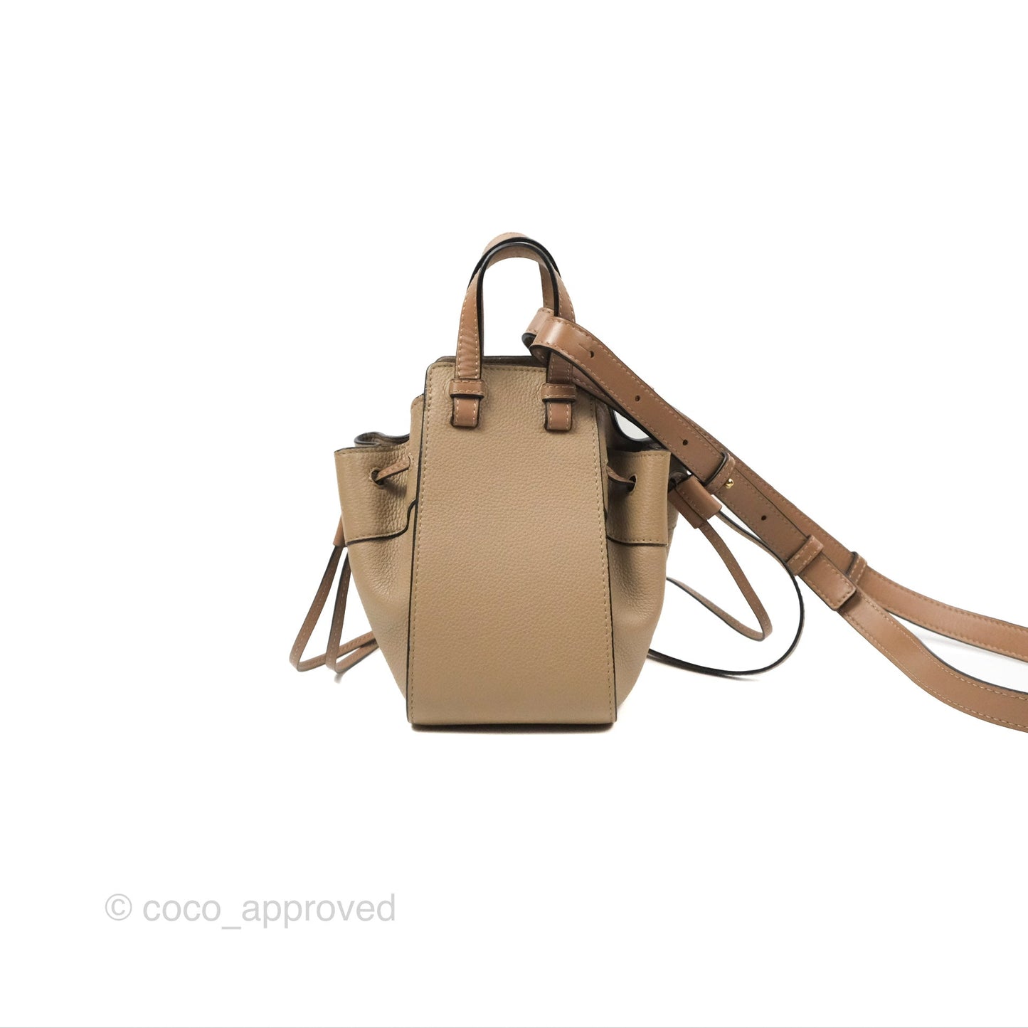 Loewe Hammock Mini Sand Shoulder Bag