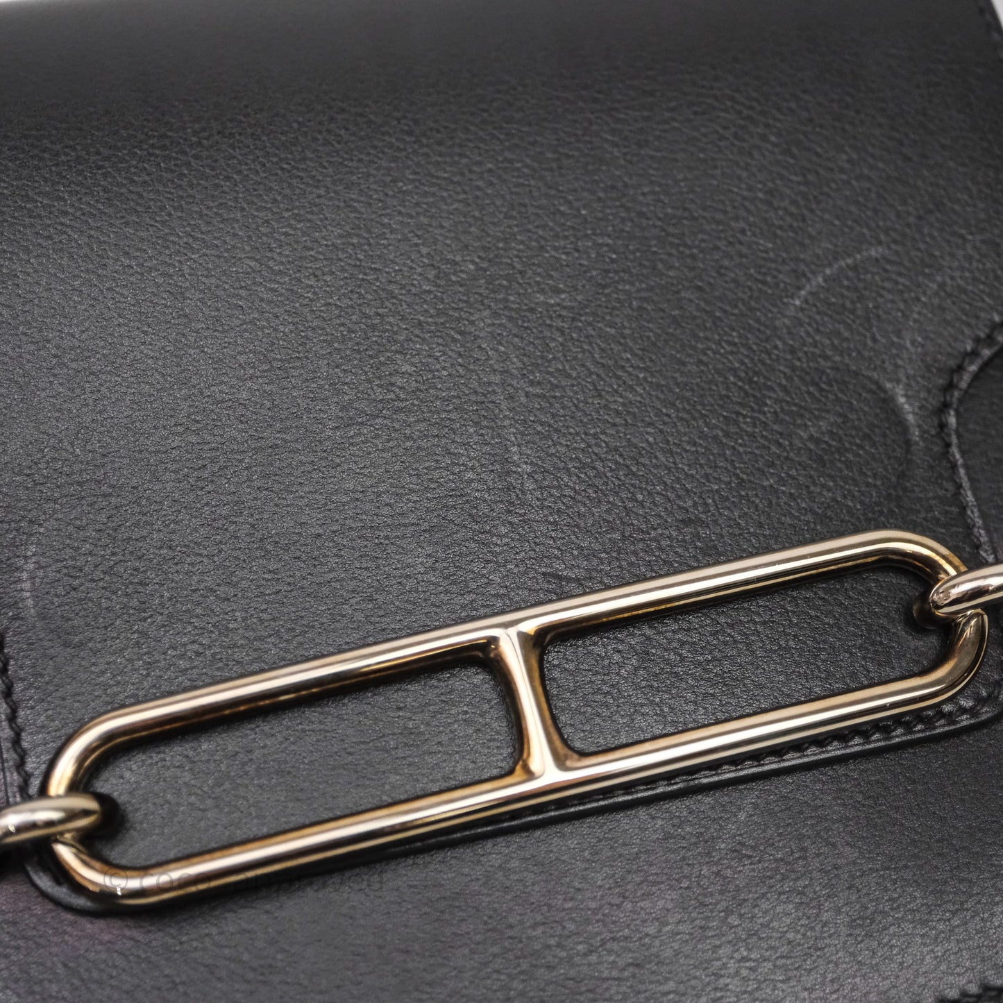 Hermès Roulis Mini 18 Black Noir 89 Palladium Hardware