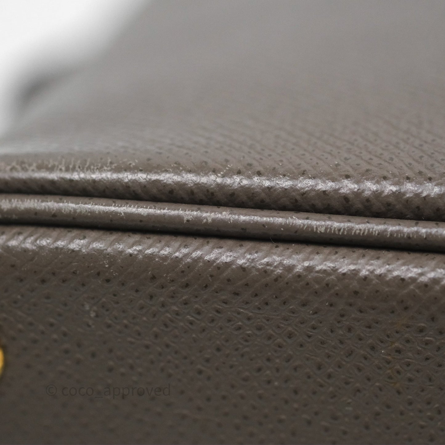 Hermès Bolide 27 Etain 8F Epsom Gold Hardware