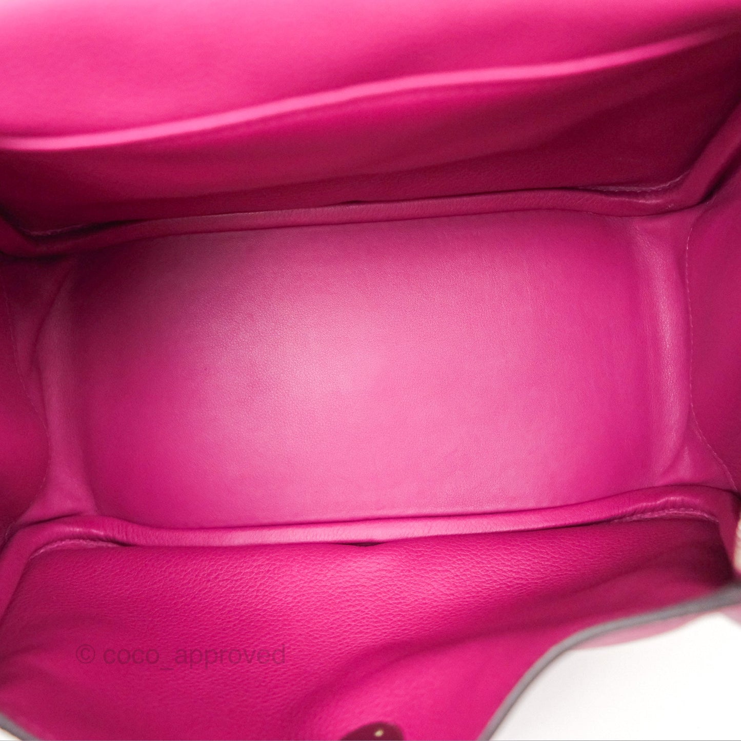 Hermès Lindy 26 Rose Pourpre Evercolor Palladium Hardware