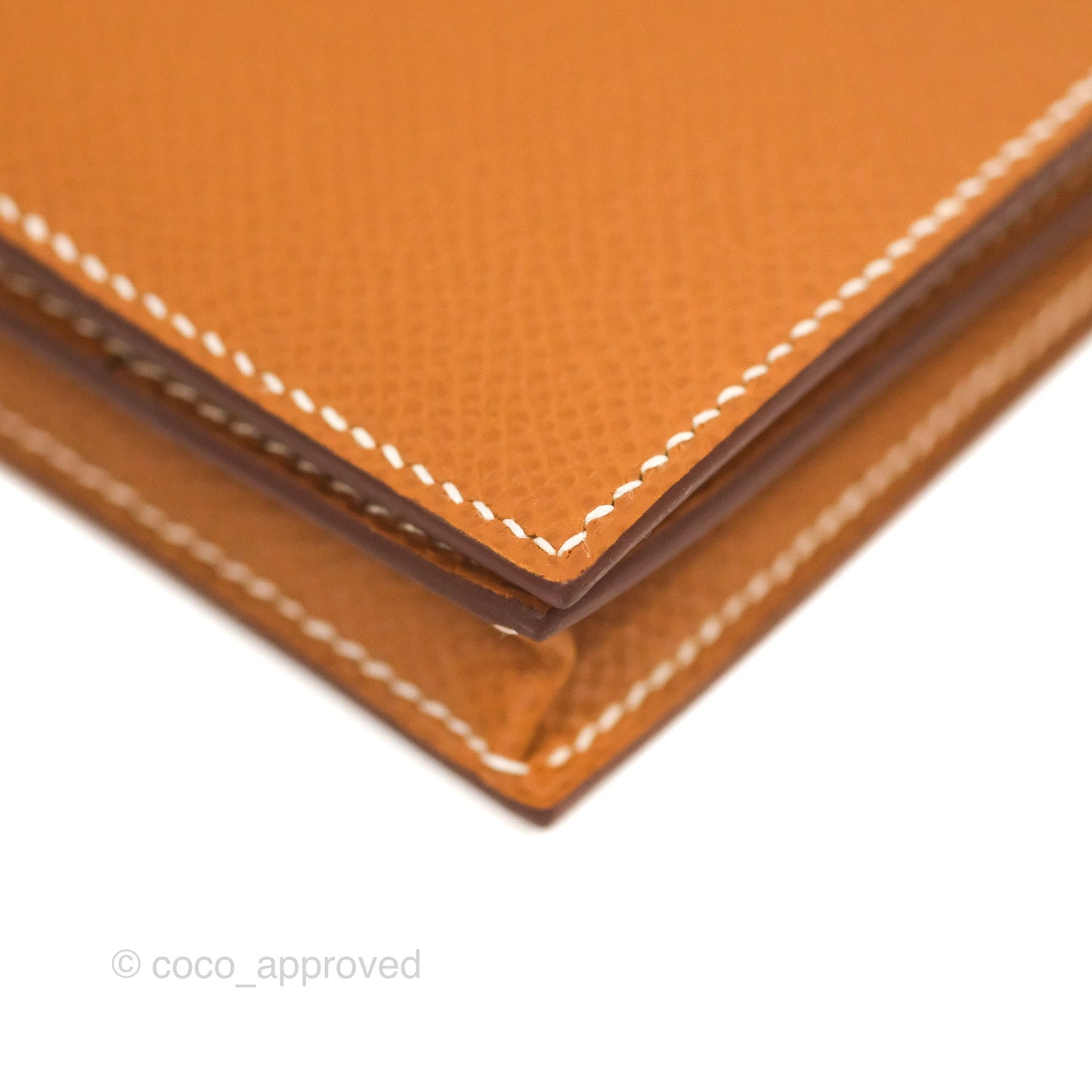 Hermès Bearn Wallet Gold Epsom Gold Hardware
