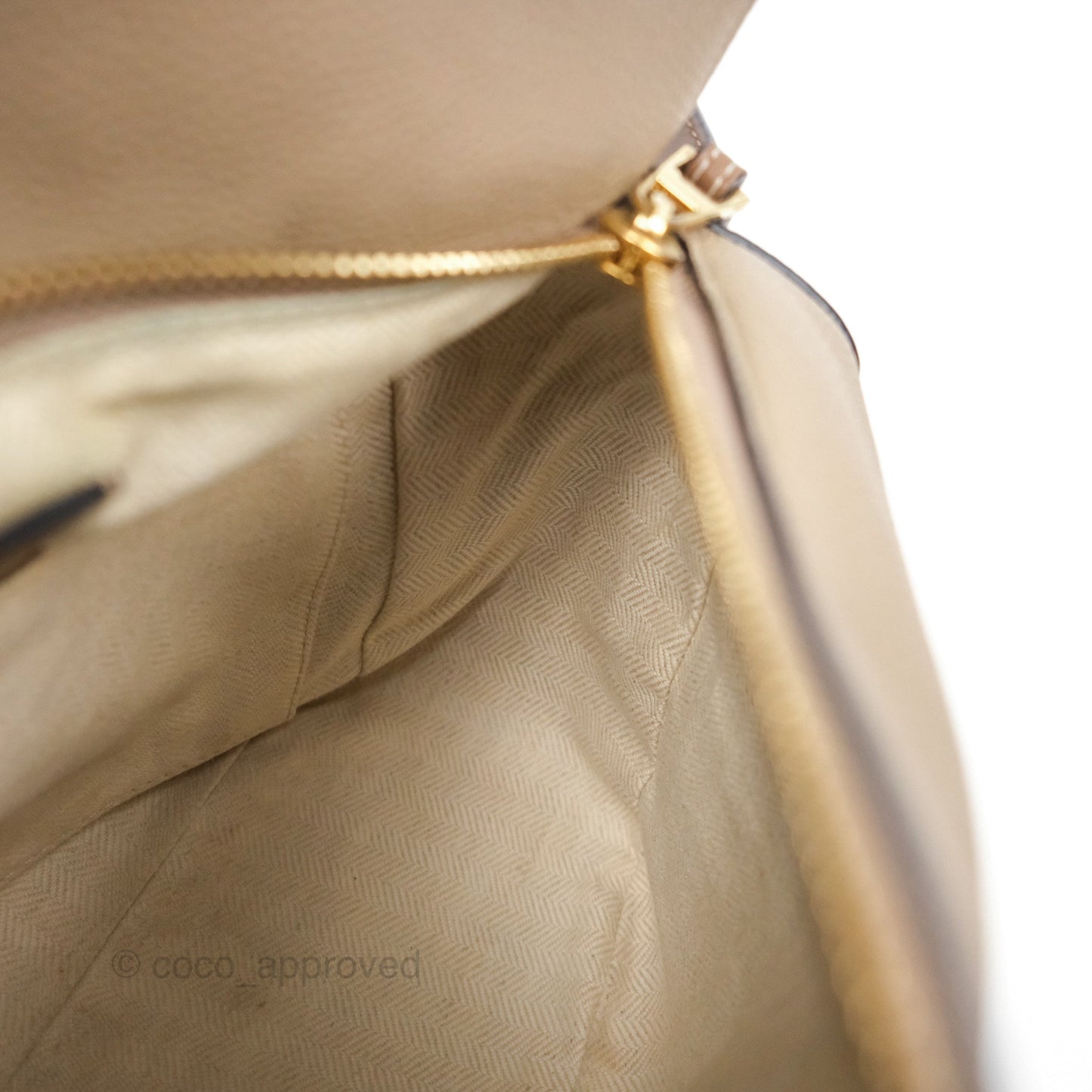 Loewe Small Puzzle Bag Sand Mink Grained Calfskin