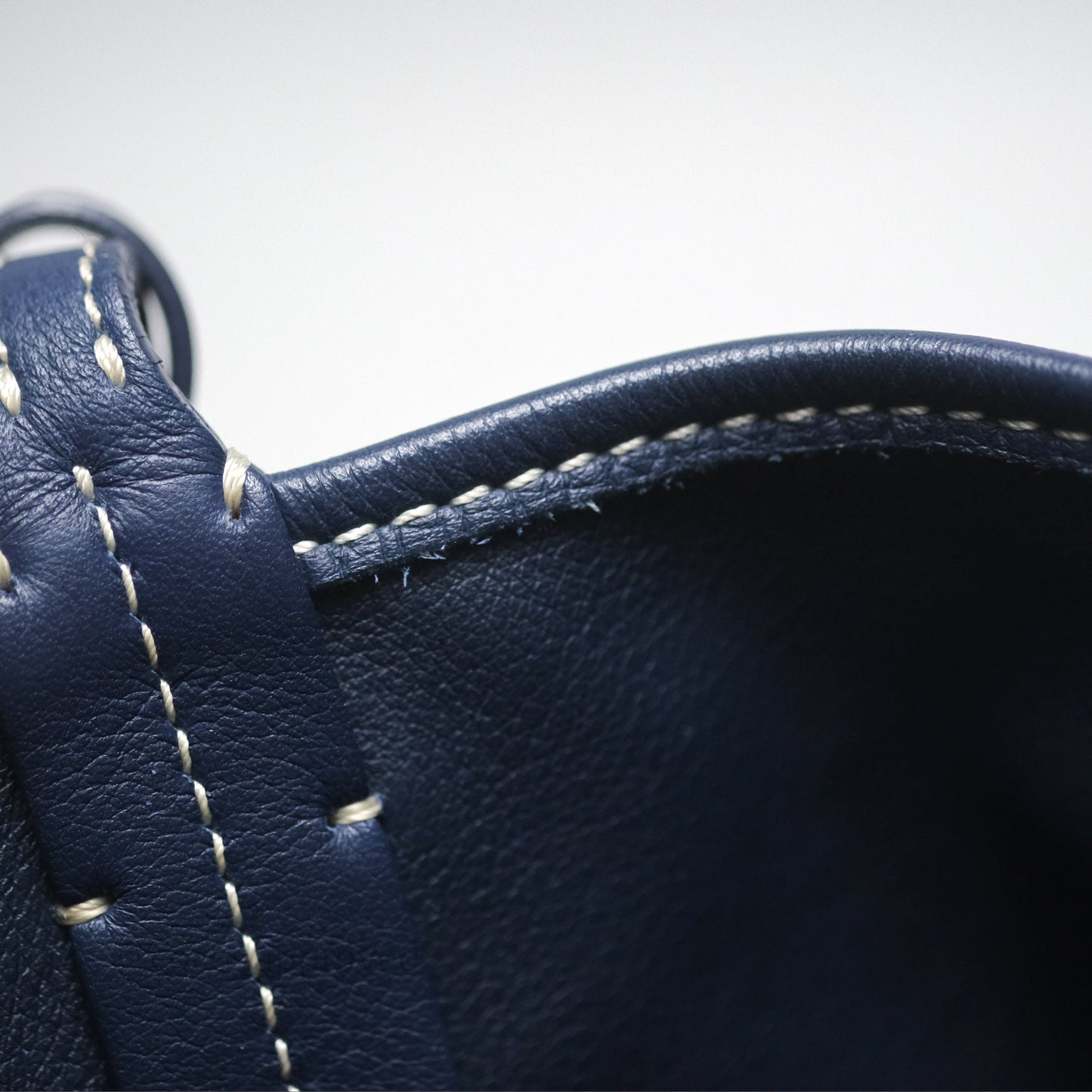 Goyard Anjou Mini Bag Goyardine Canvas Navy