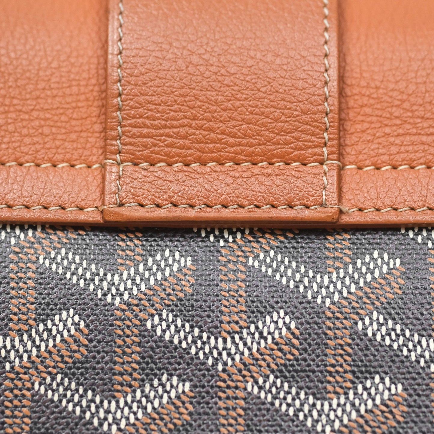 Goyard Saïgon Mini Bag Tan Goyardine Canvas/Chevroches Calfskin