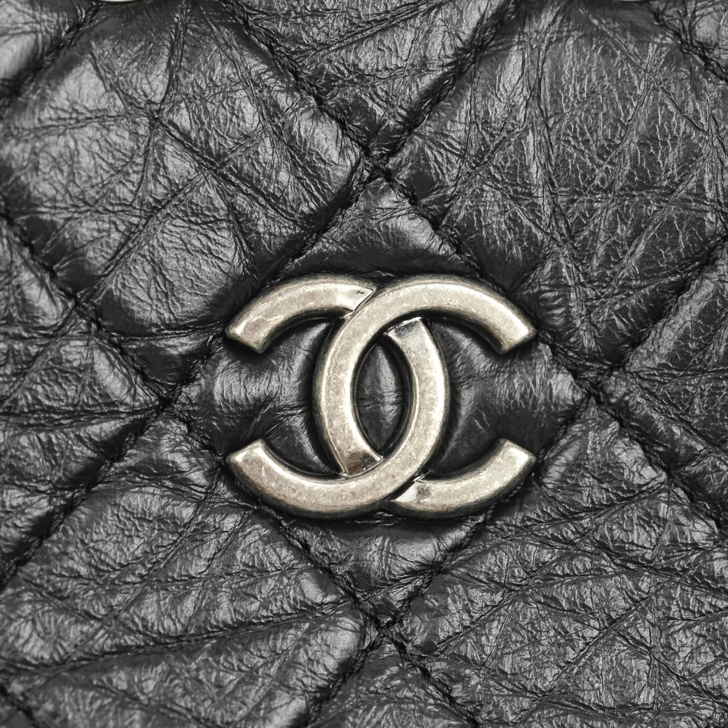 Chanel Small Gabrielle Backpack Black Aged Calfskin