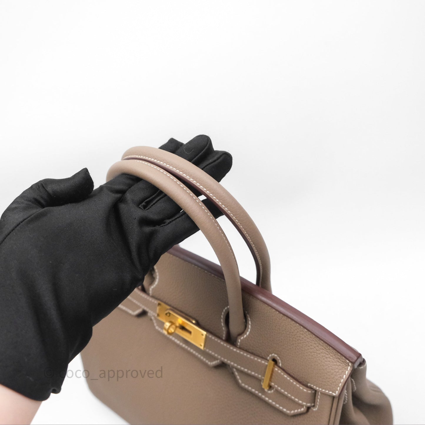 Hermès Birkin 30 Retourne Etoupe 18 Togo Gold Hardware
