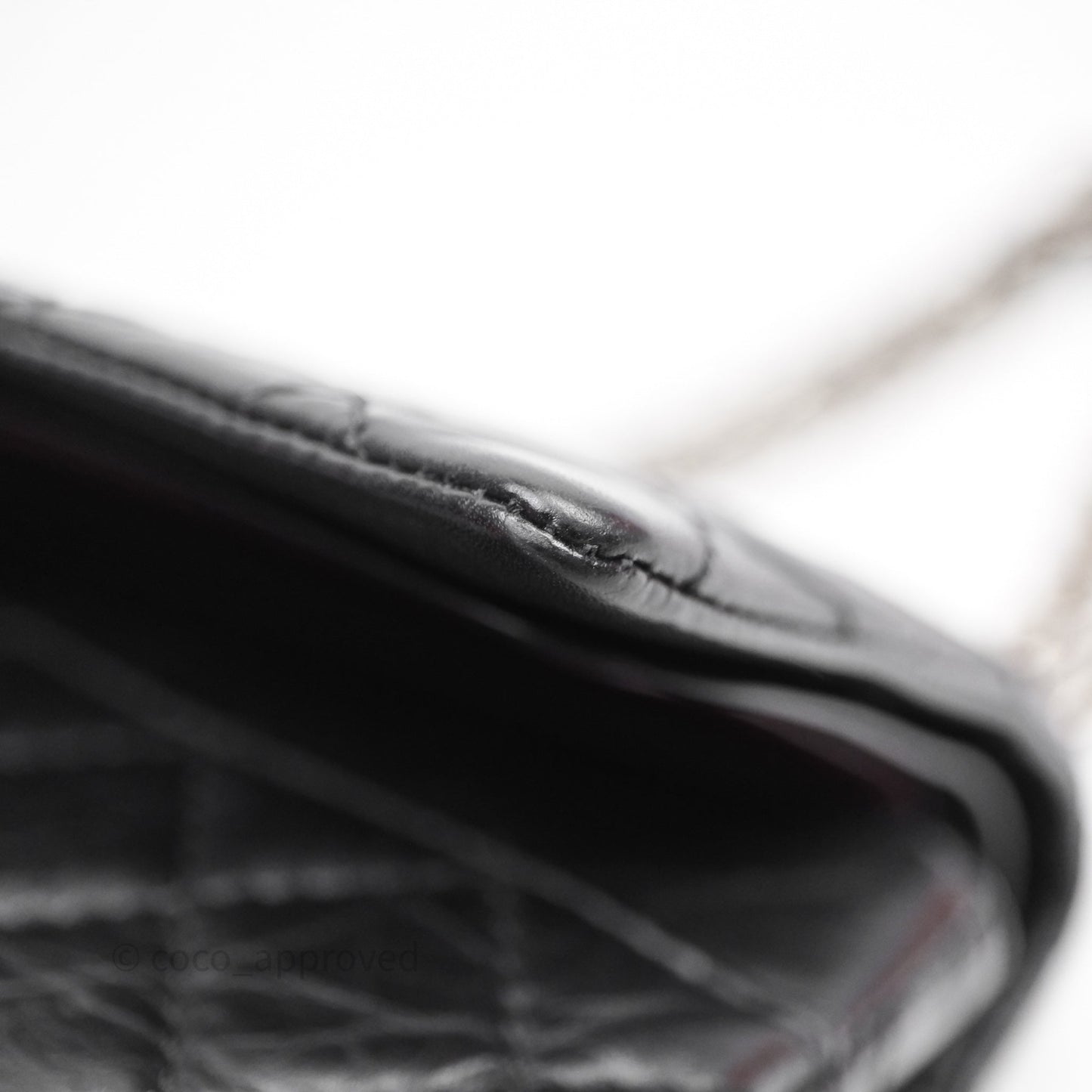 Chanel Reissue 225 Quilted Black Crumple Calfskin Ruthenium Hardware