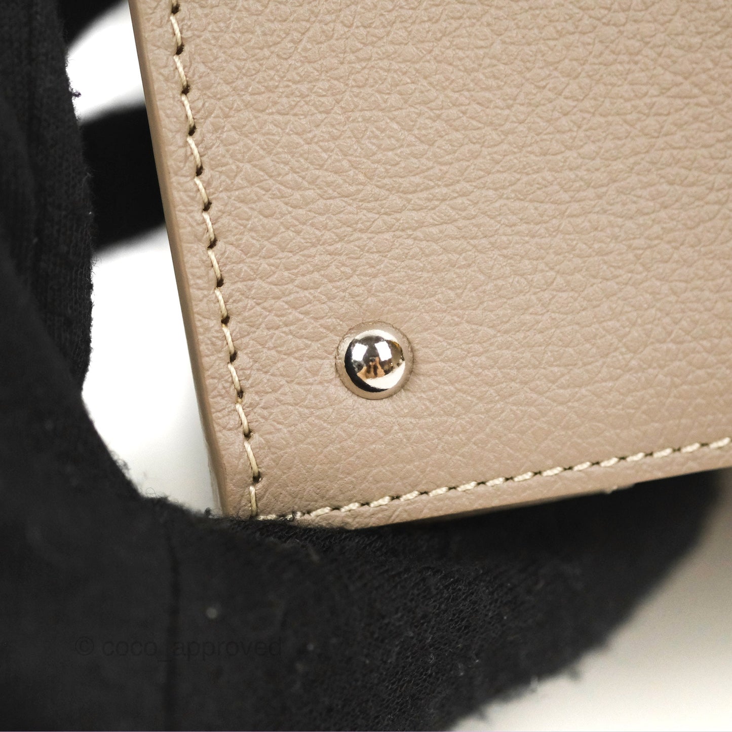 Goyard Saïgon Structuré Nano Bag Grege Silver Hardware