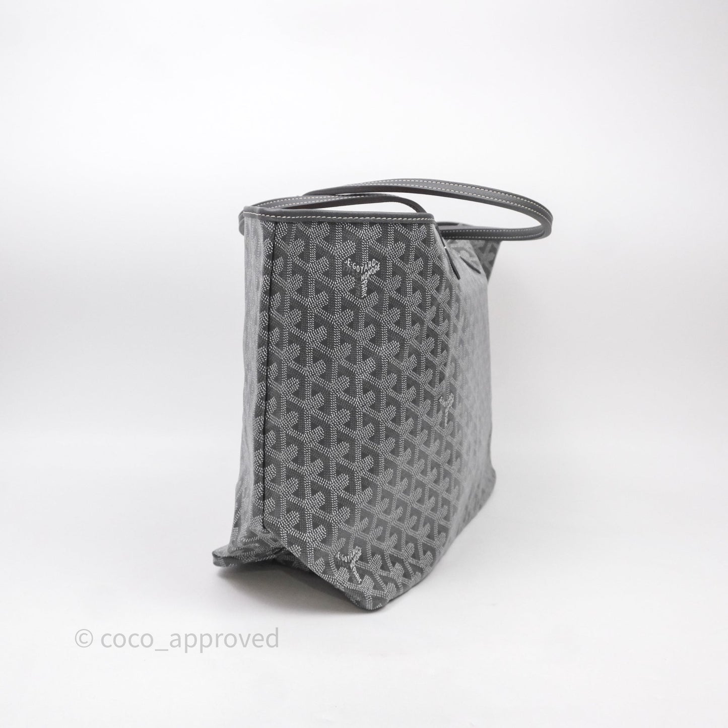 Goyard St Louis Tote PM Grey