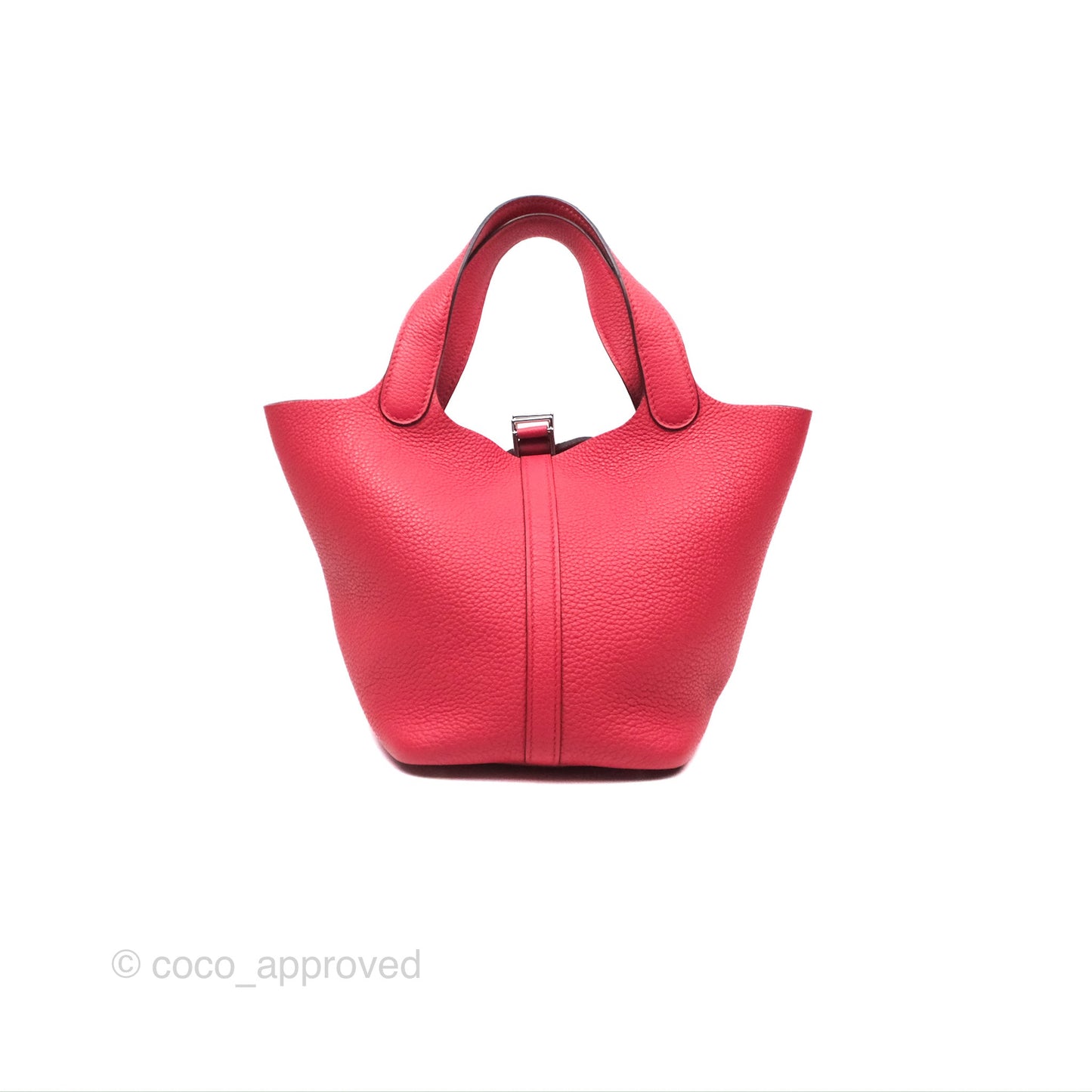 Hermès Picotin Lock 18 Bougainvillier A5 Clemence Palladium Hardware