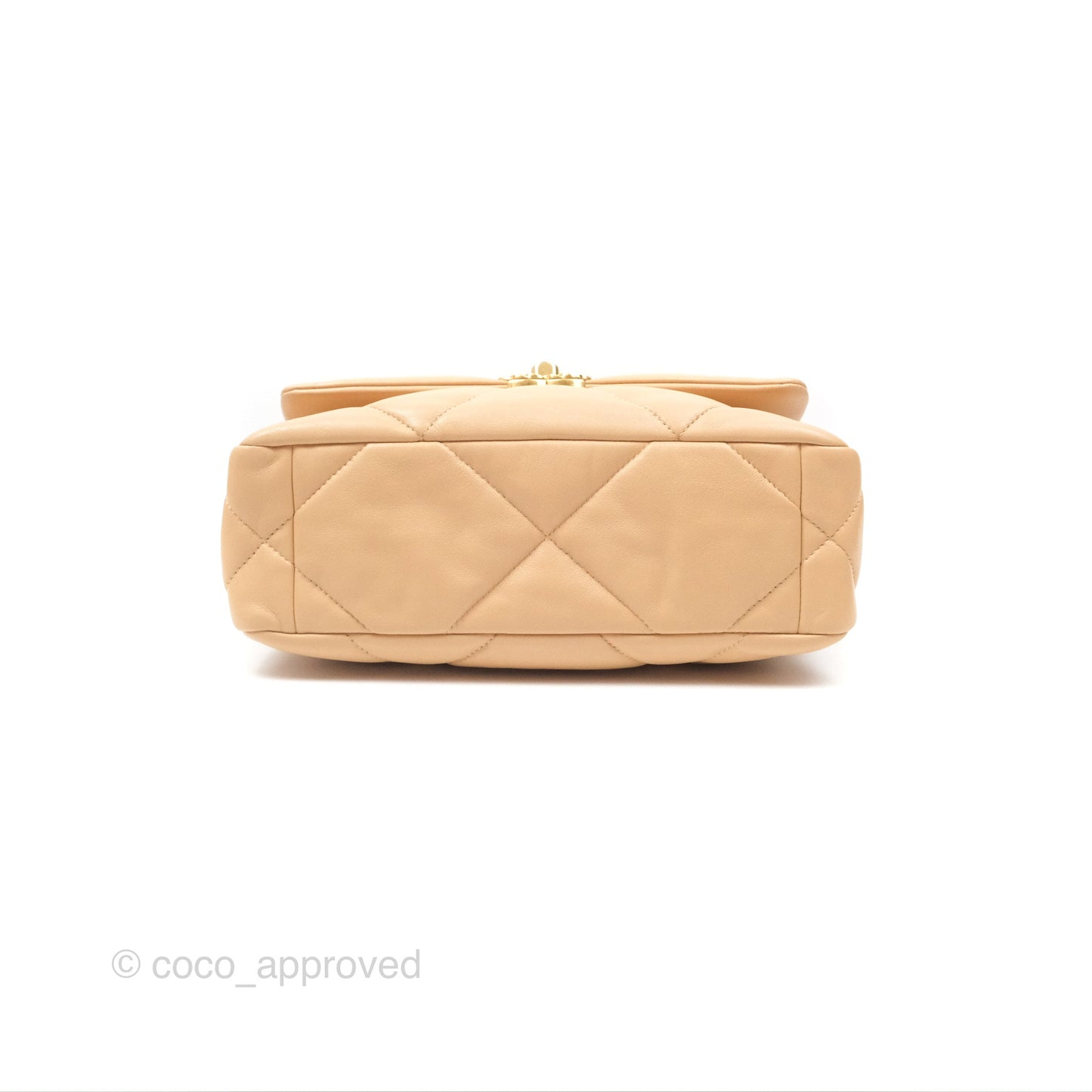 Chanel 19 Small Beige Mixed Hardware