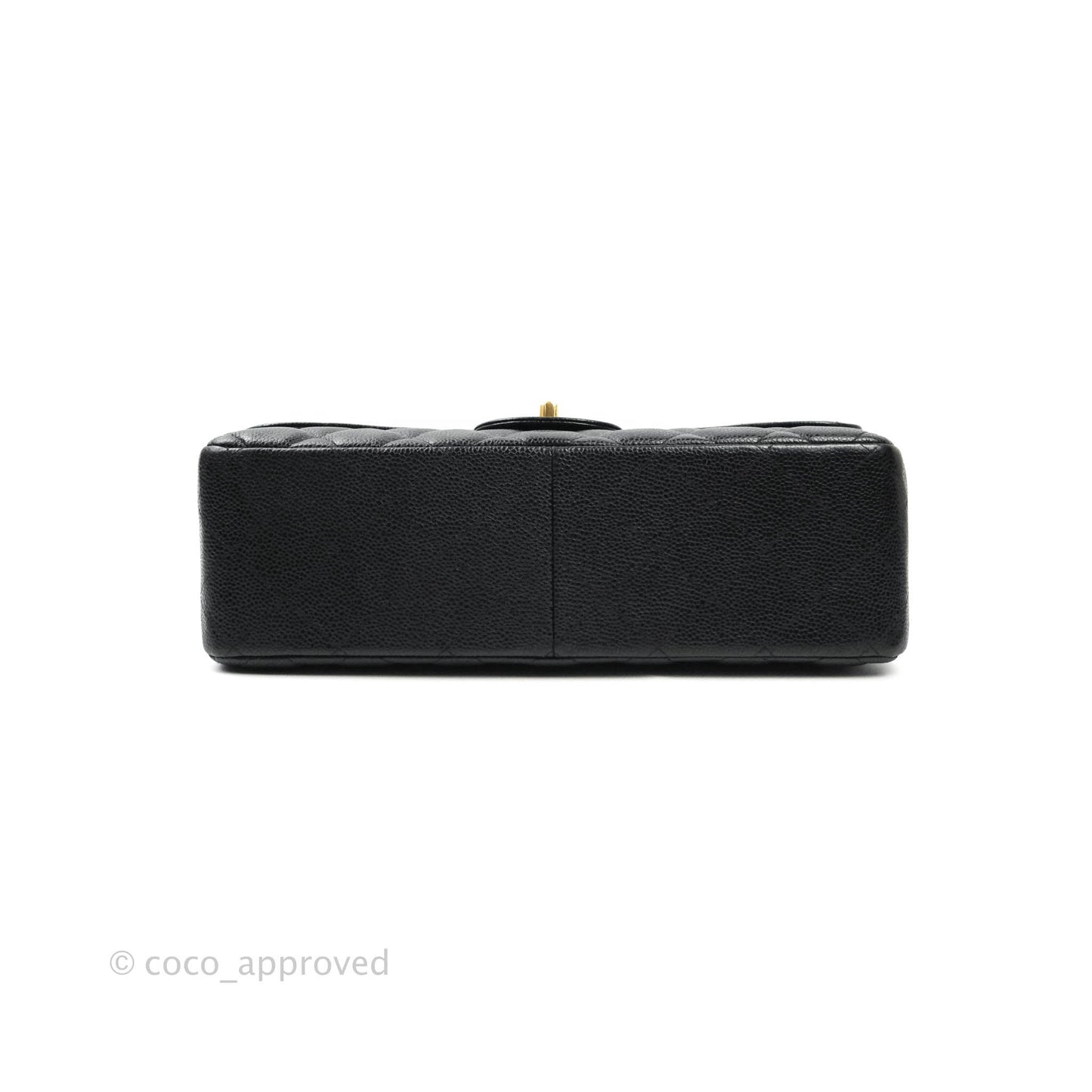 Chanel Jumbo Double Flap Black Caviar Gold Hardware⁣⁣