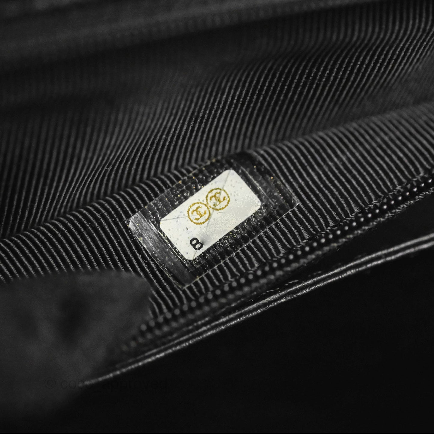 Chanel Vintage Kelly Quilted Flap Black Caviar 24K Gold Hardware