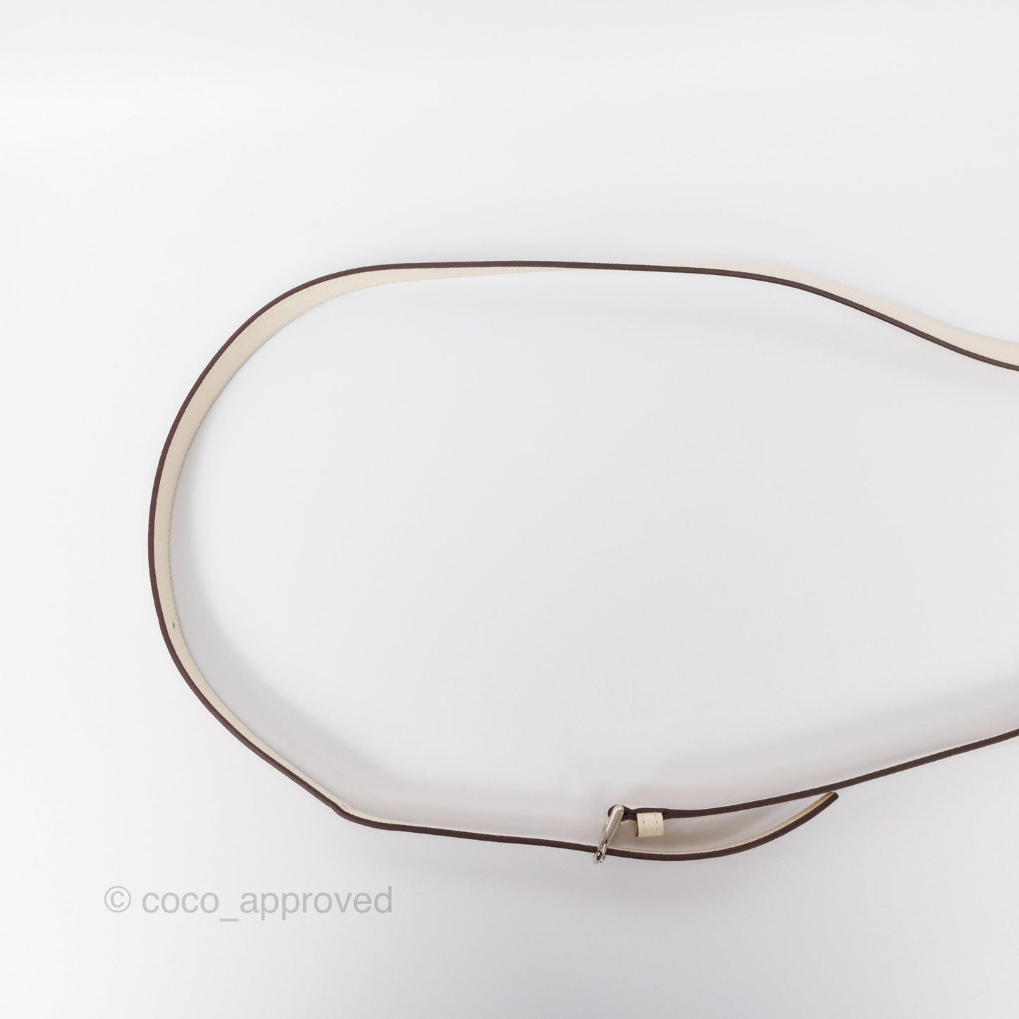Hermès Della Cavalleria Mini Bag Nata I2 Epsom Palladium Hardware