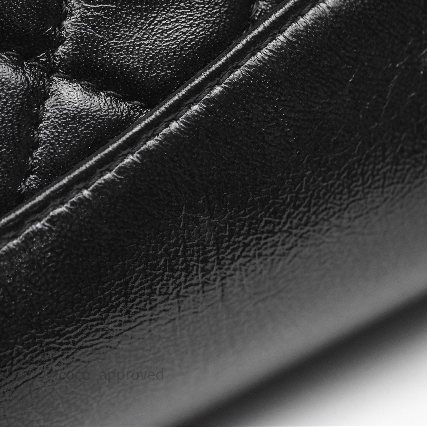 Chanel 31 Mini Black Shiny Lambskin Gold Hardware