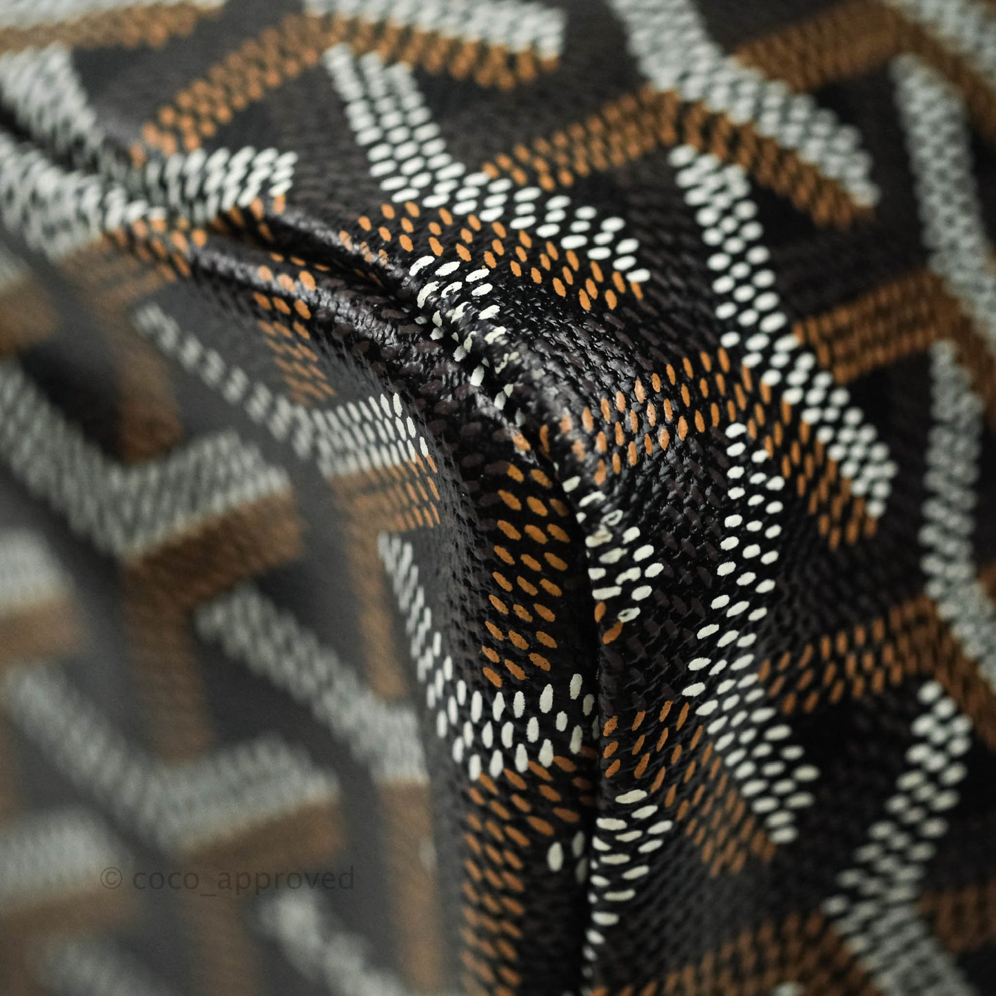 Goyard St. Louis GM Black/Tan