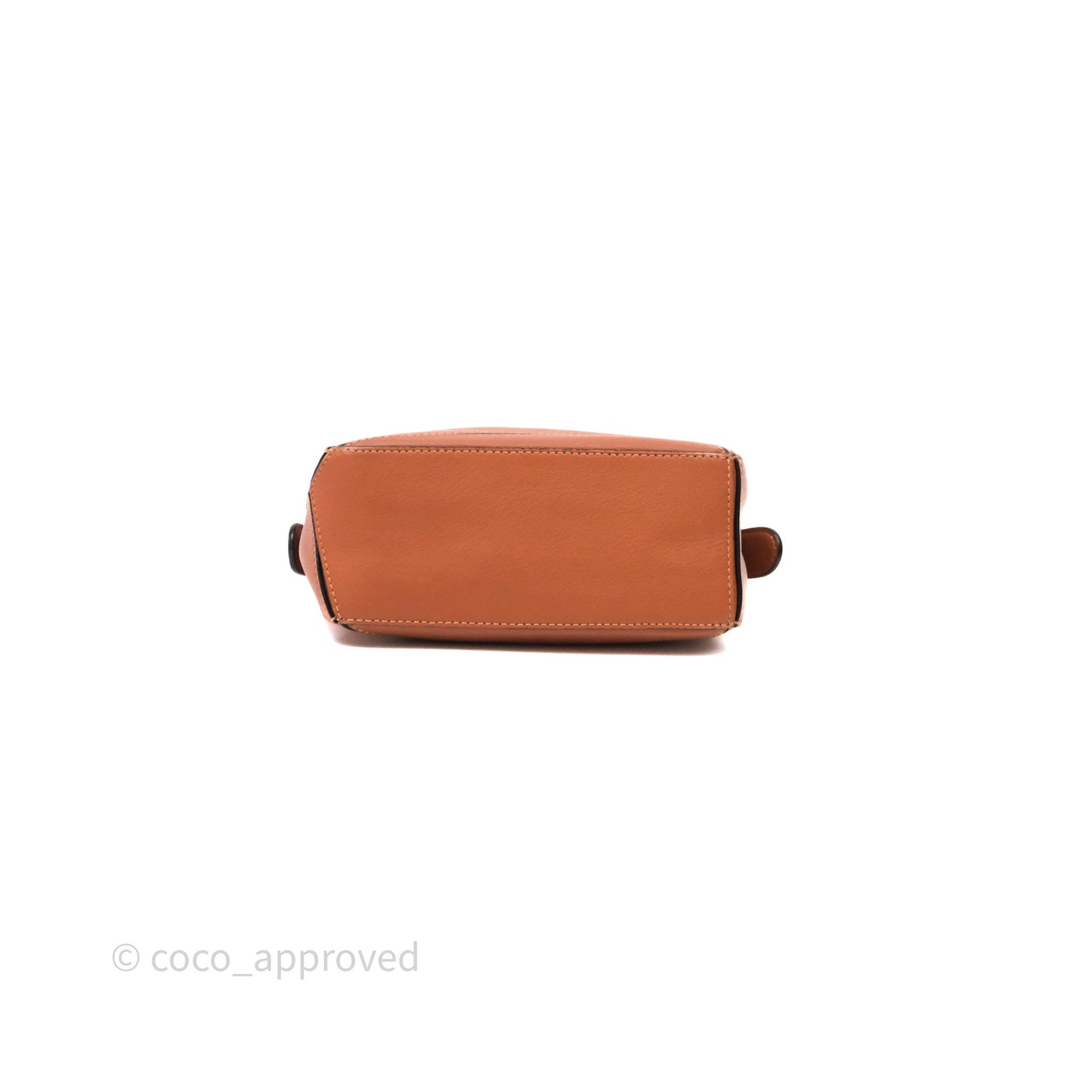 Loewe Mini Puzzle Bag Tan Calfskin Gold Hardware