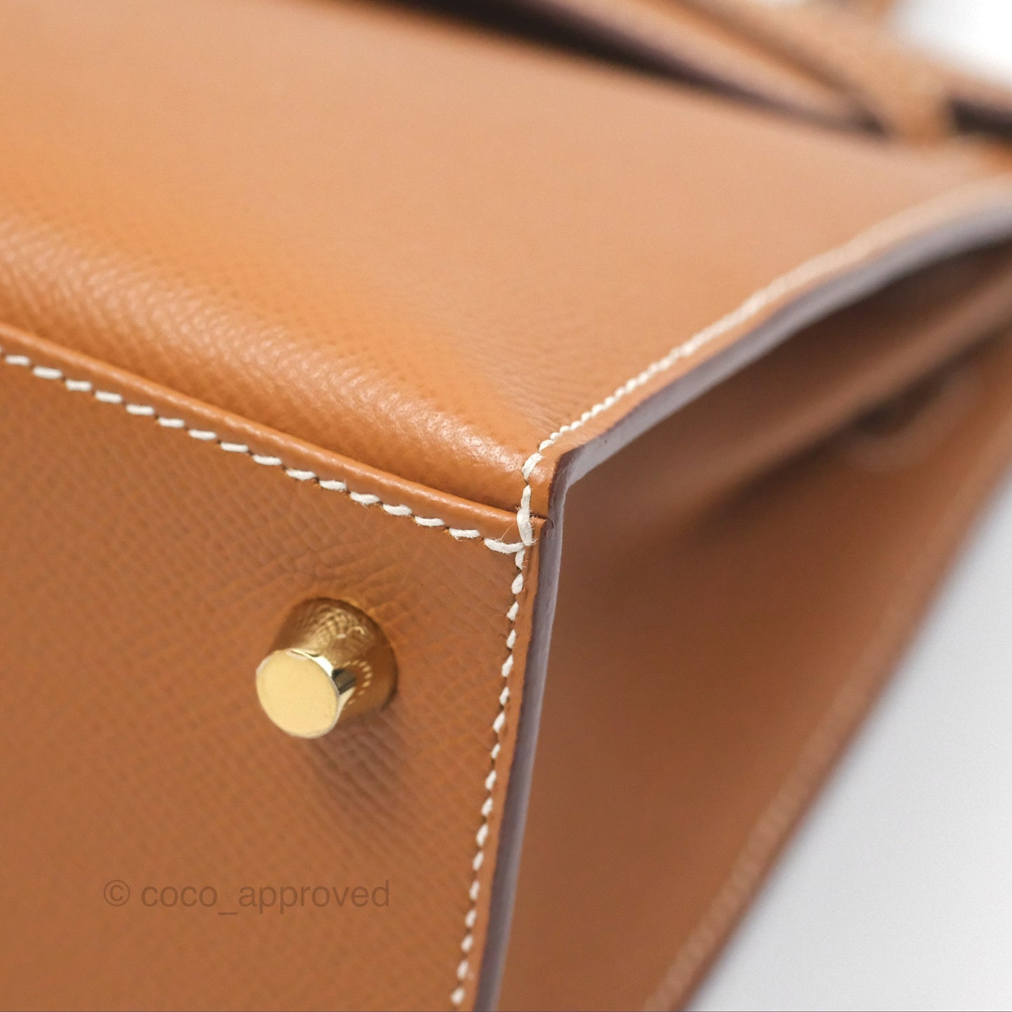 Hermès Kelly 25 Sellier Gold 37 Epsom Gold Hardware