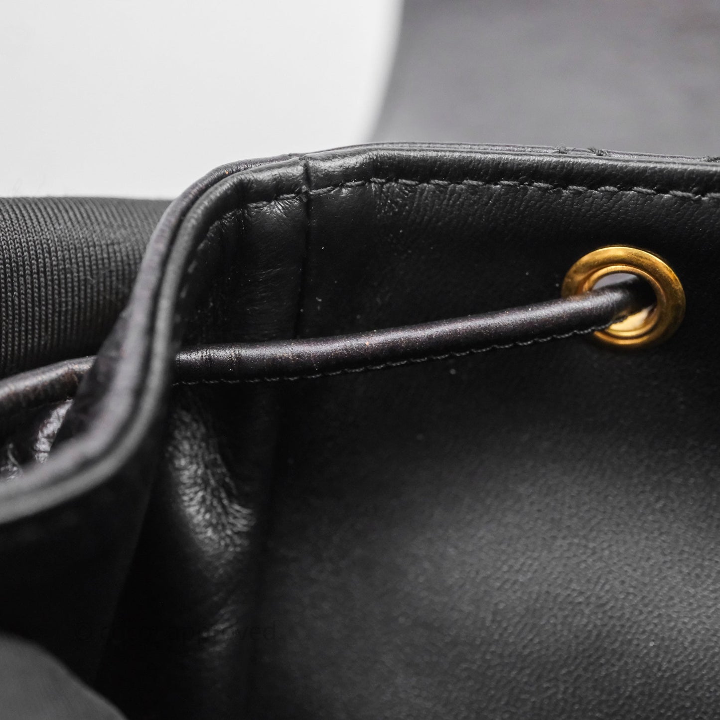 Christian Dior Medium Dior Caro Backpack Black Macrocannage Lambskin