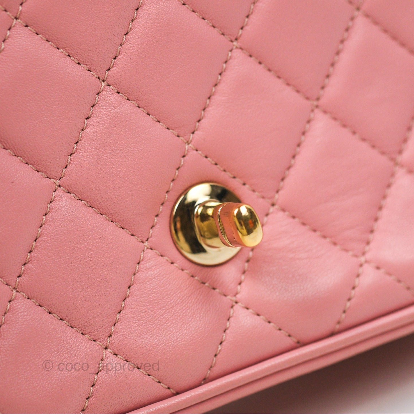 Chanel Citizen Chic Flap Bag Pink Lambskin Gold Hardware
