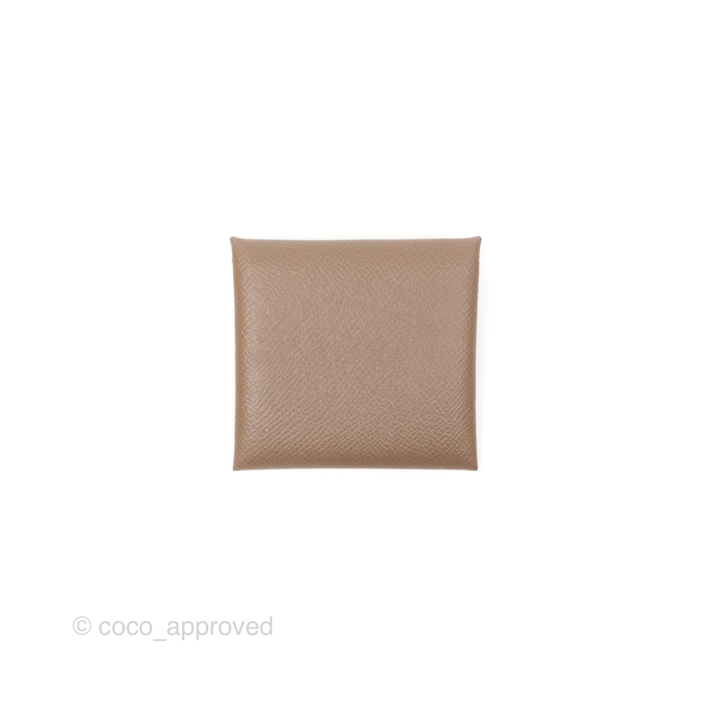 Hermès Bastia Coin Purse Etoupe