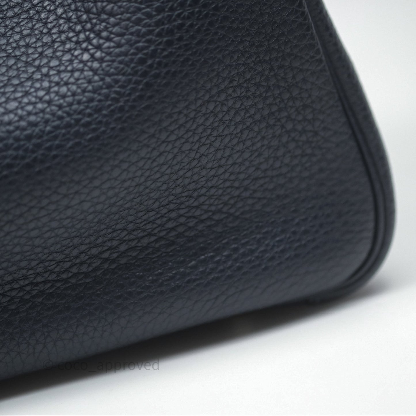 Hermès Lindy 26 Bleu Nuit 2Z Clemence Palladium Hardware