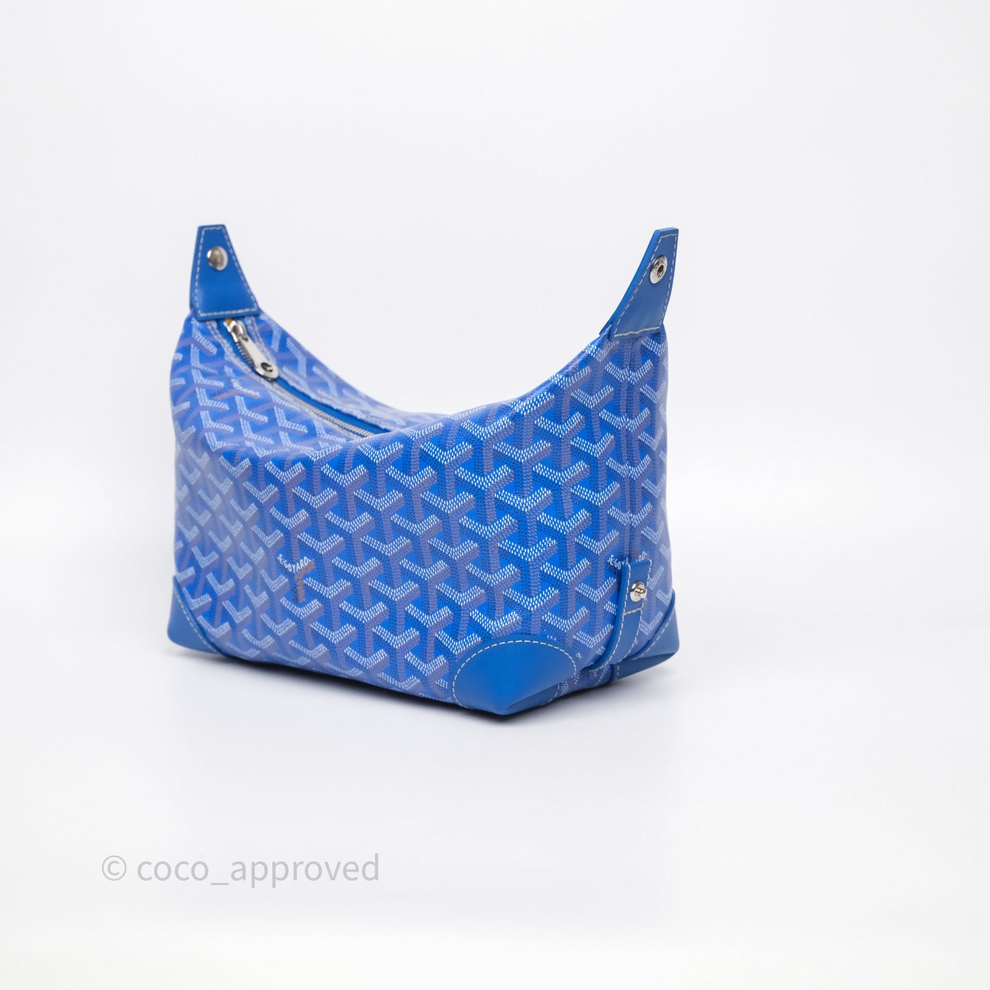Goyard Bowling 25 Toiletry Bag Sky Blue
