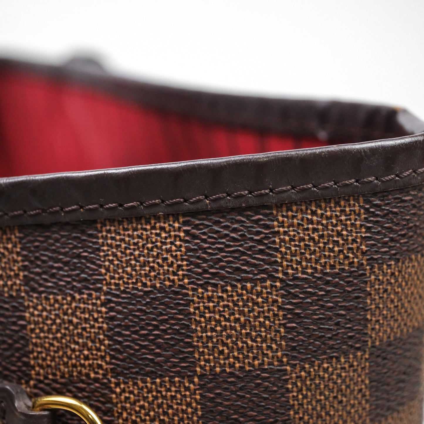 Louis Vuitton Neverfull Tote Bag GM Damier Ebene