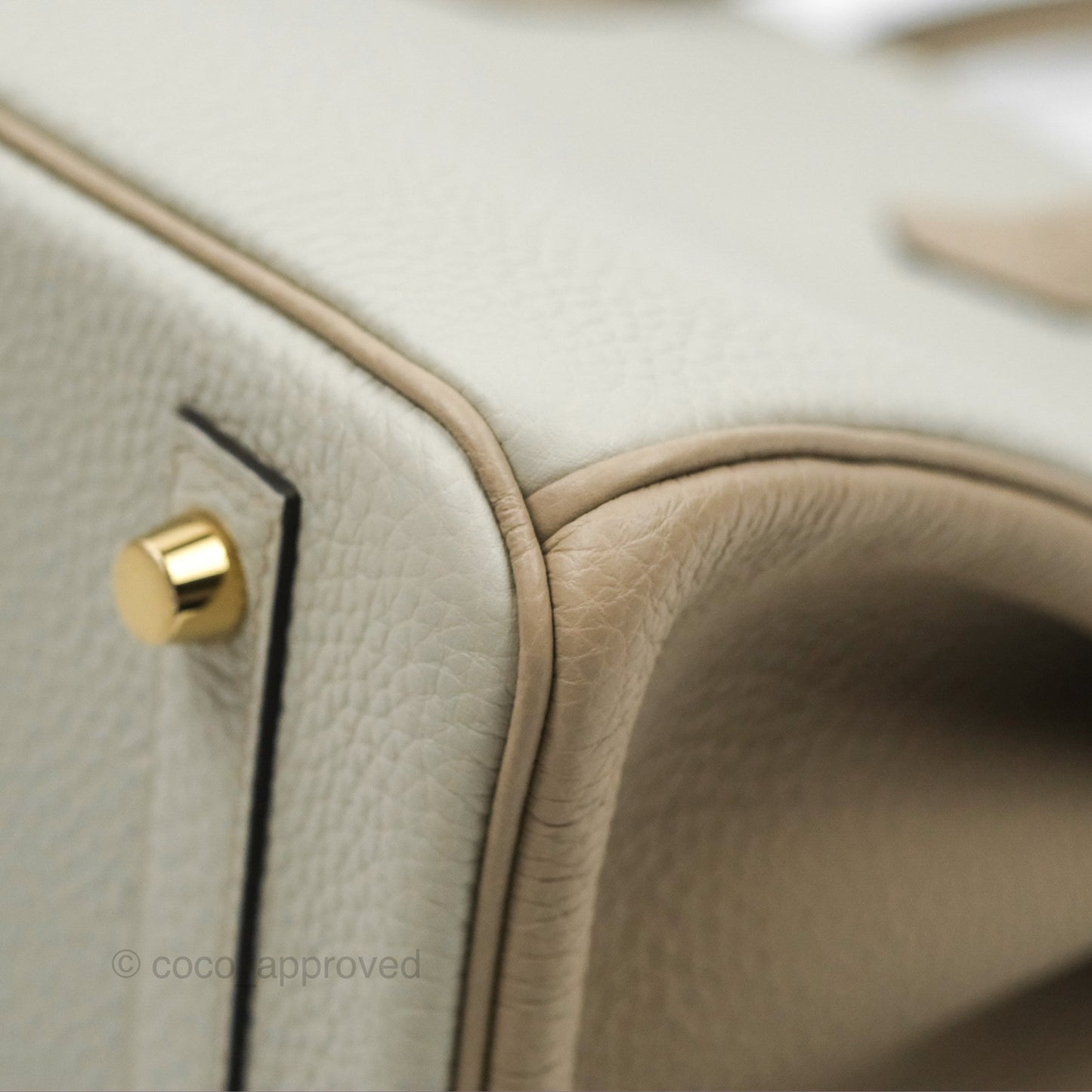 Hermès Birkin 30 Retourne Togo Gold Hardware HSS Gris Perle 80 Gris Tourterelle