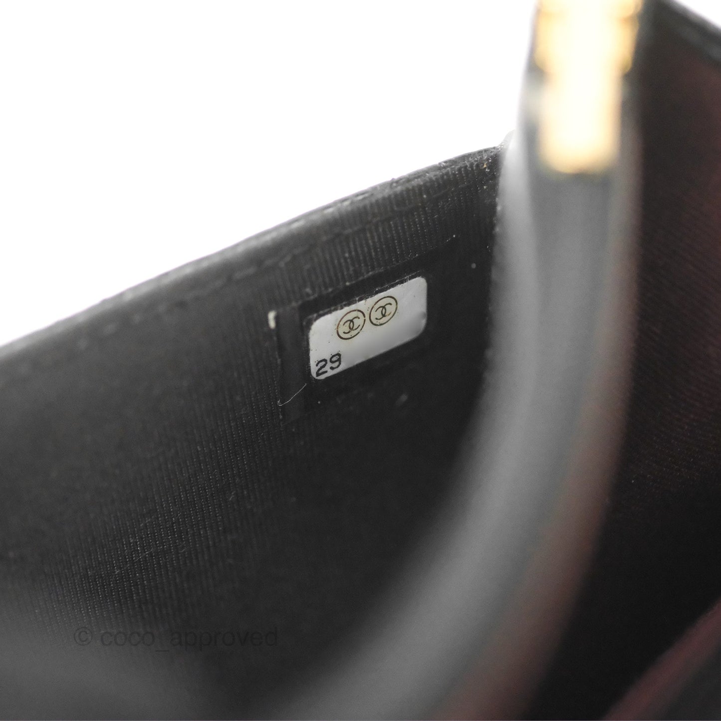 Chanel Classic Quilted WOC Black Caviar Gold Hardware