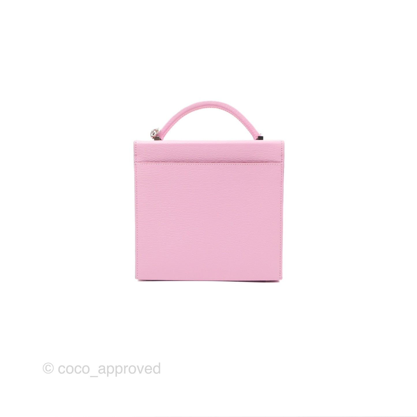 Hermès Cinhetic Box Bag Mauve Sylvestre Chevre Mysore Palladium Hardware
