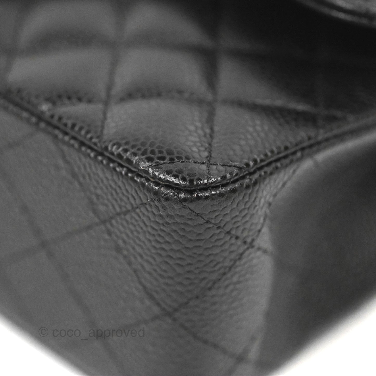 Chanel Small Classic Quilted Flap Black Caviar Gold Hardware