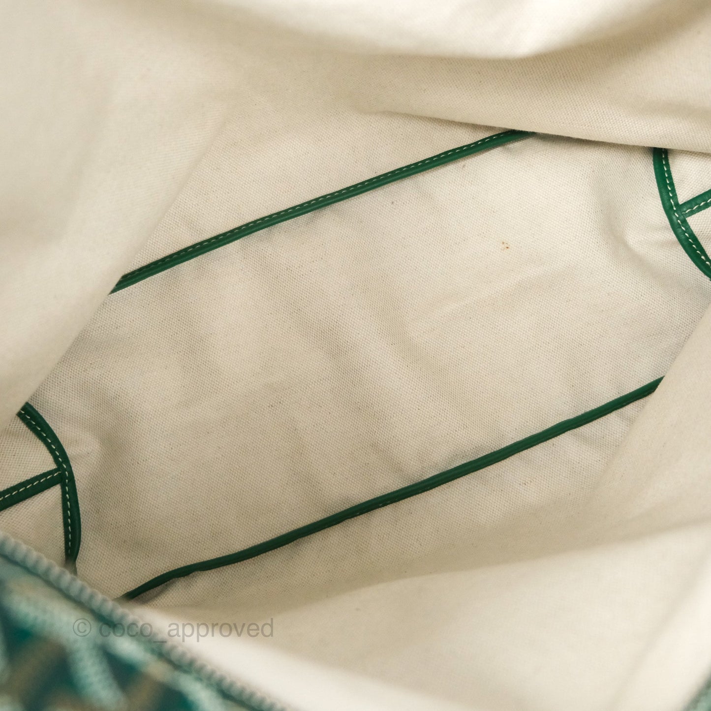 Goyard Bohème Hobo Bag Green Goyardine Canvas