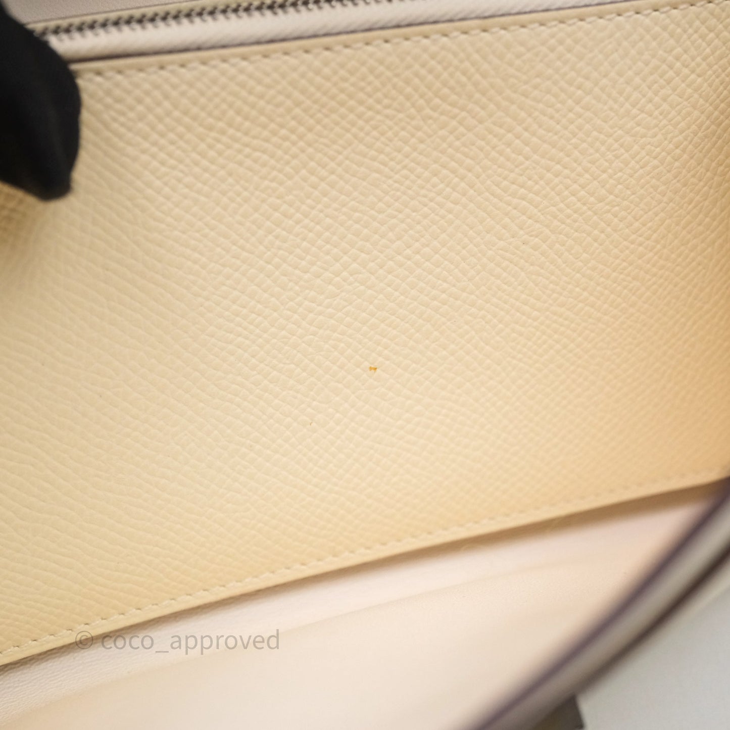 Hermès Constance To Go Wallet Nata I2 Epsom Palladium hardware