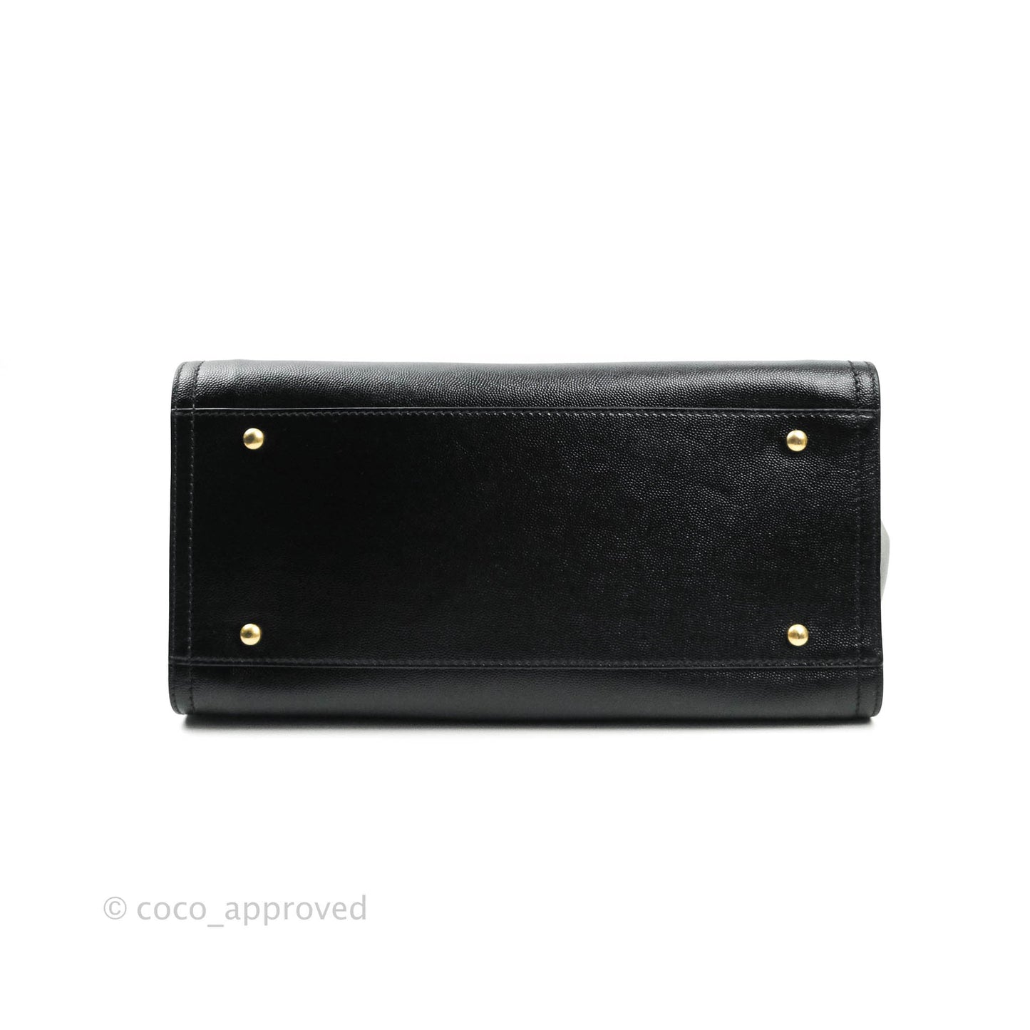 Chanel Studded Black Caviar Deauville Small Shopping Bag