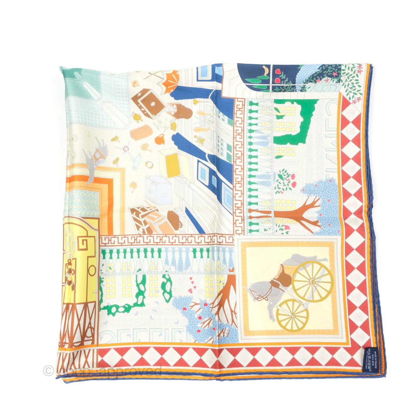 Hermès Objets de Curiosite Scarf 90