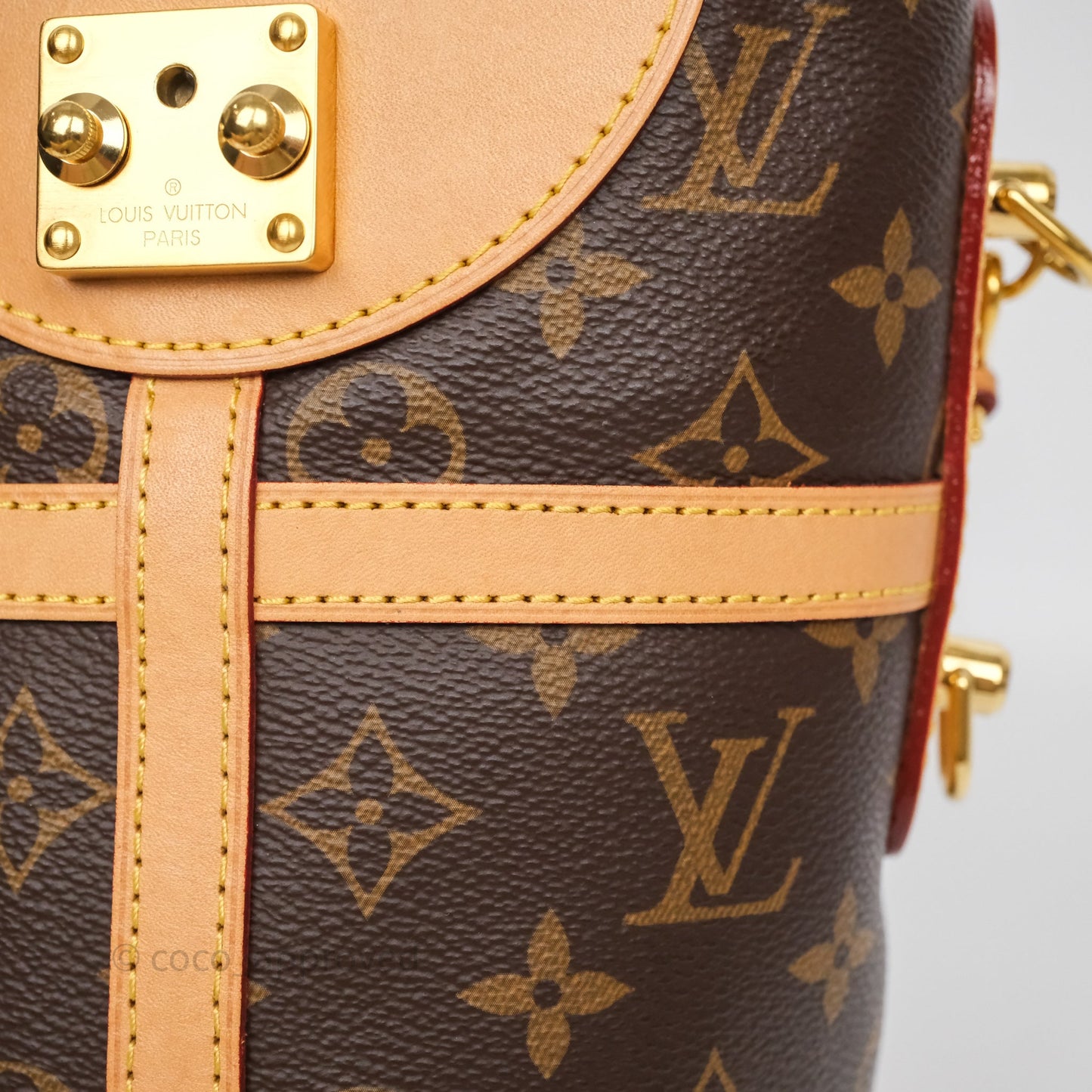 Louis Vuitton Duffle Bucket Bag Monogram Canvas