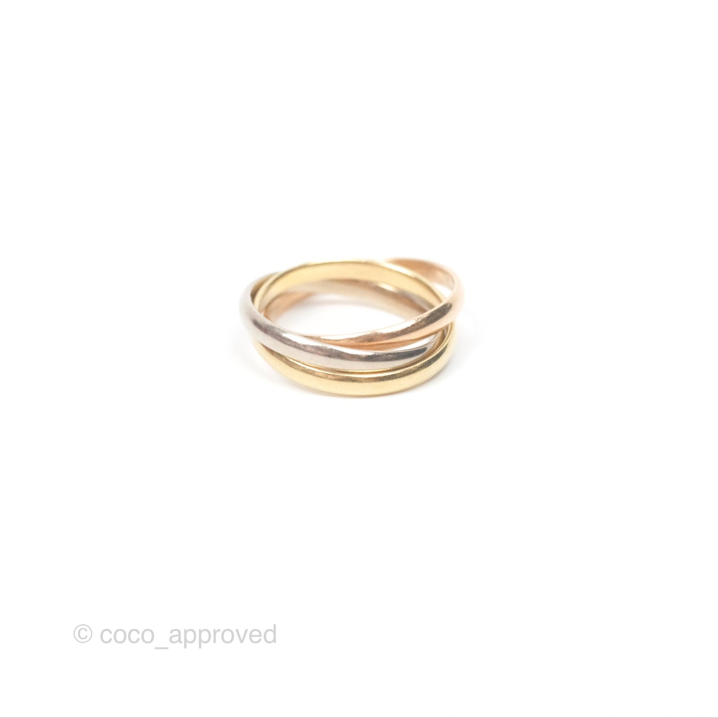 Cartier Trinity Ring White Gold/ Yellow Gold/ Rose Gold