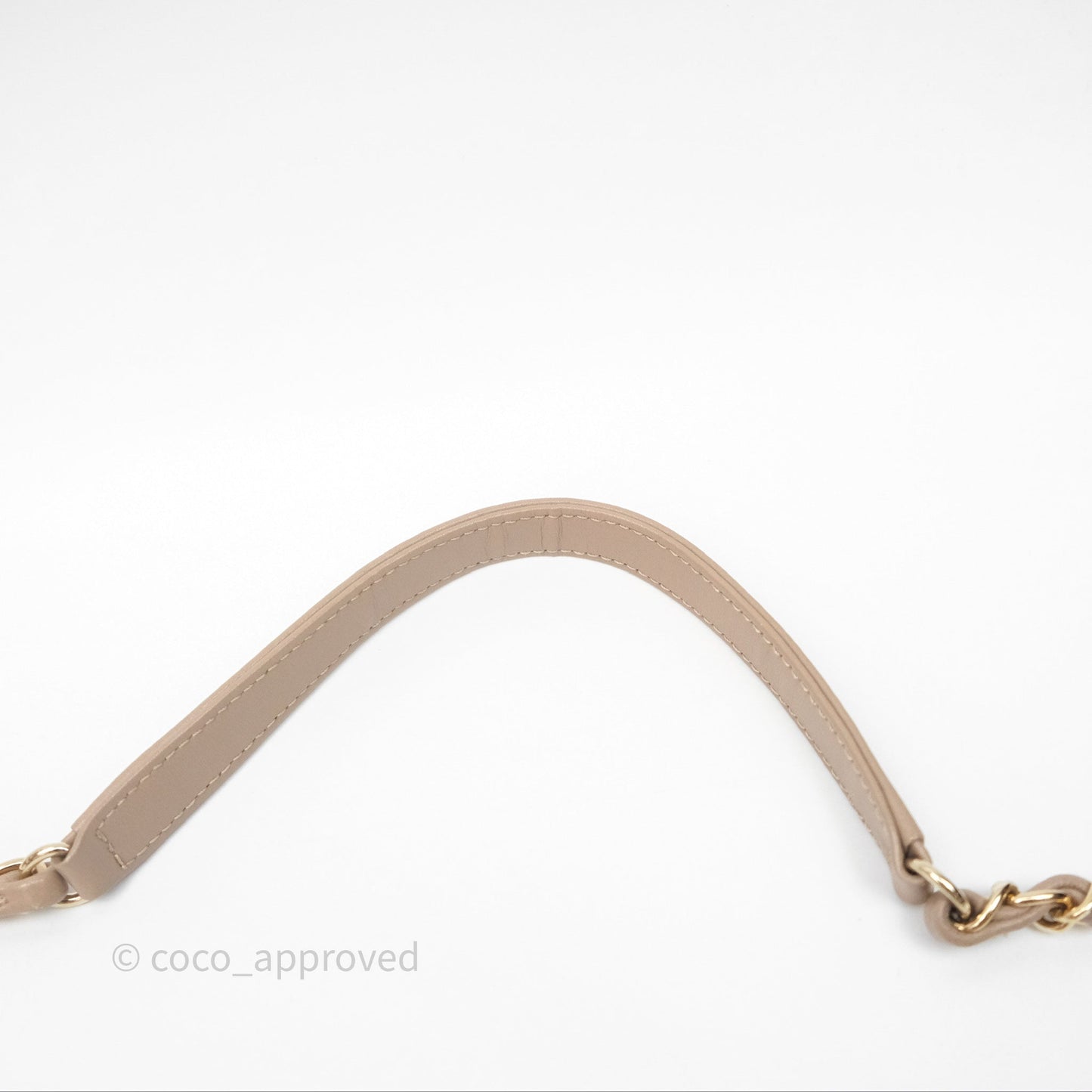 Chanel Small Trendy CC Beige Lambskin Gold Hardware