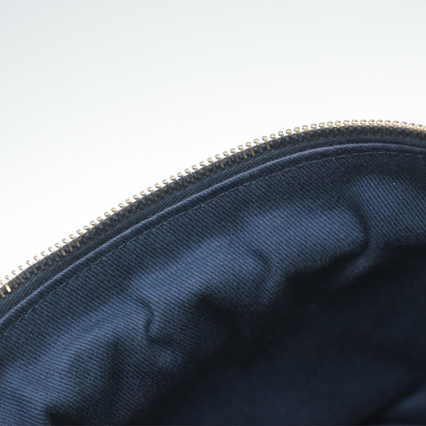Chanel Quilted Trip Vanity Denim Aged Gold Hardware 20C