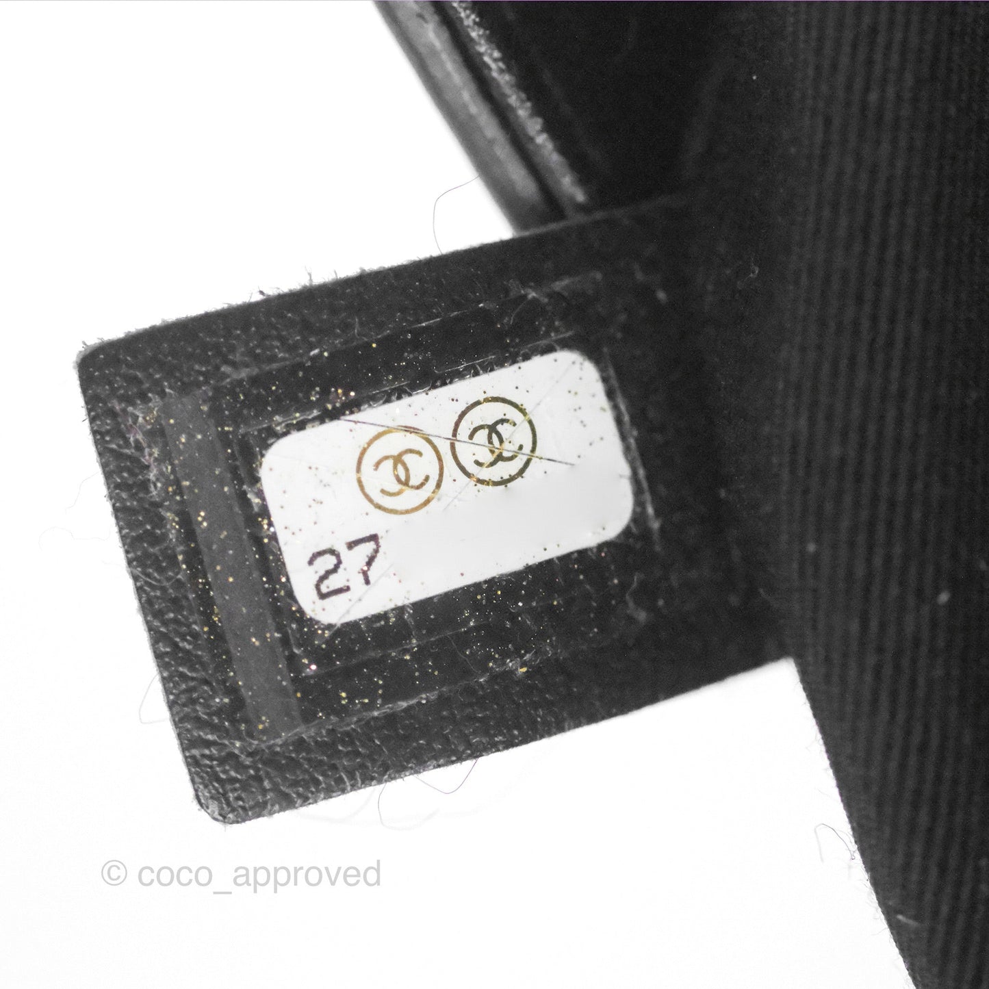 Chanel Calfskin Stitched Small Flap Bag Black