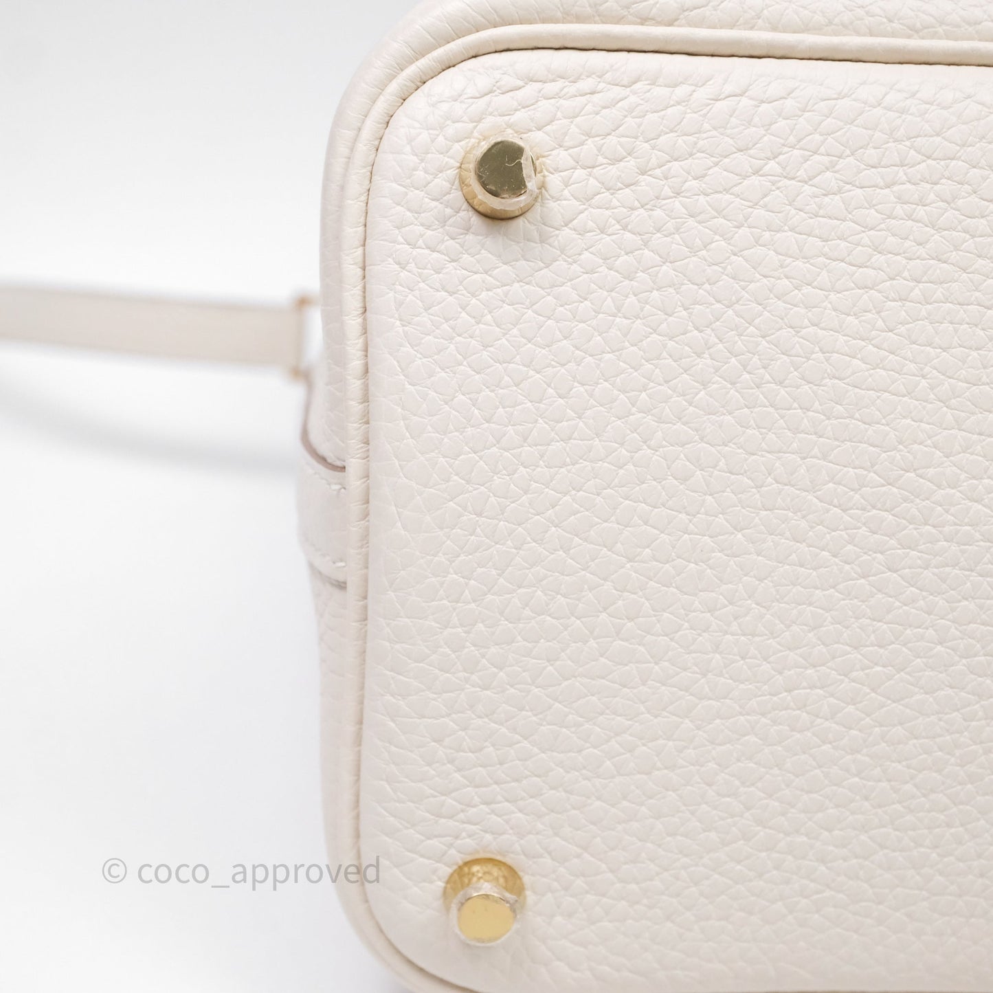Hermès Picotin 18 Beton 8L Clemence Gold Hardware