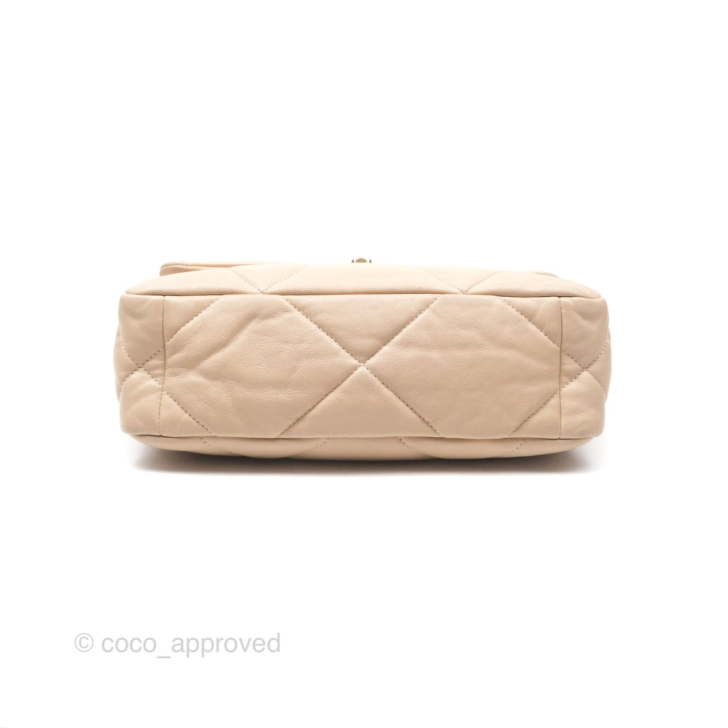 Chanel 19 Small Beige Mixed Hardware