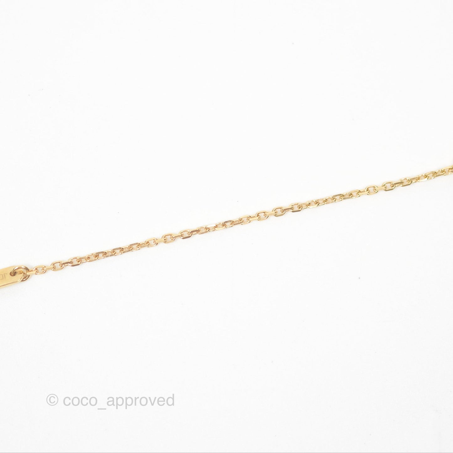 Van Cleef & Arpels 18K Yellow Gold Mother of Pearl Sweet Alhambra Butterfly Bracelet
