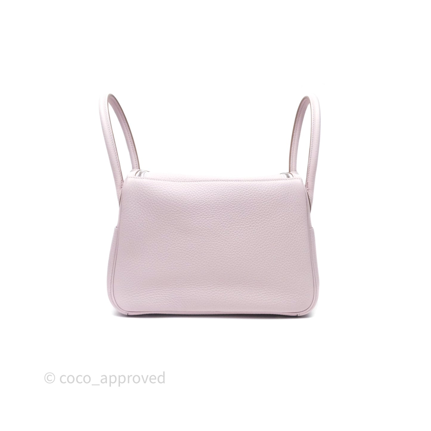 Hermès Lindy 26 Mauve Pale 09/Nata I2 Clemence Palladium Hardware